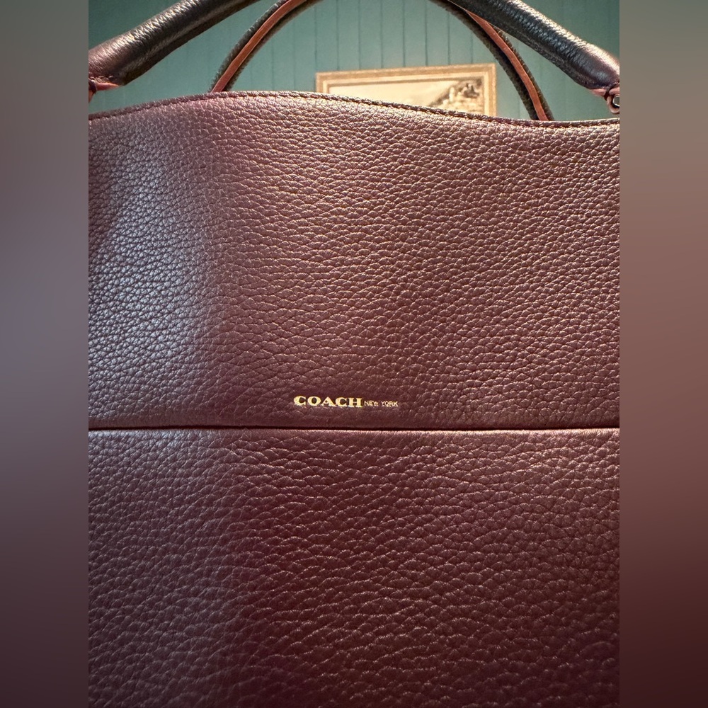 Coach leather bag - Picture 5 of 11